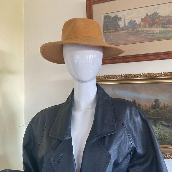 Vintage Goorin Bros. Wool Felt Wide Brim Fedora Hat - Picture 3 of 11